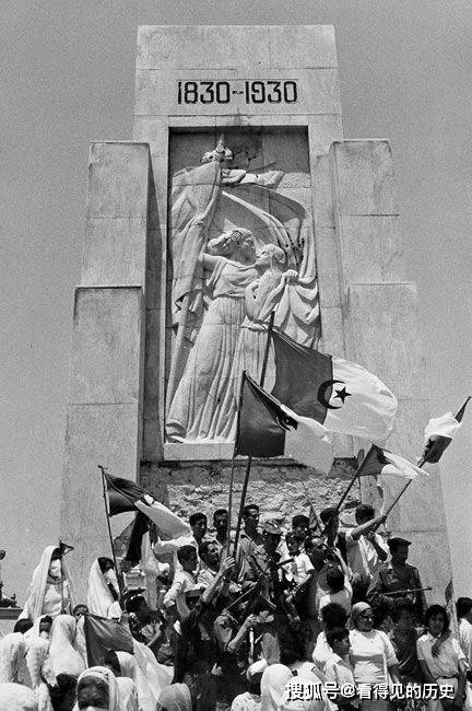 老照片自由而快乐1962年阿尔及利亚迎来了独立